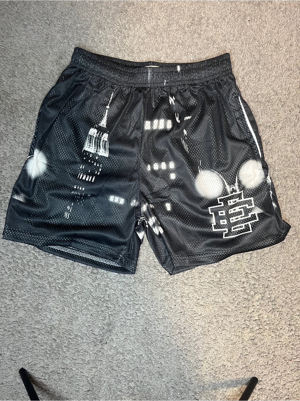 Ee Nyc Nights Mesh Shorts